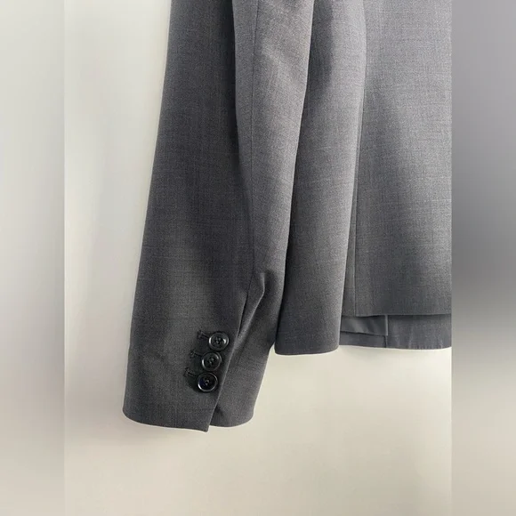 Theory Gabe B‎ 2 Urban Blazer, Size 10 Grey